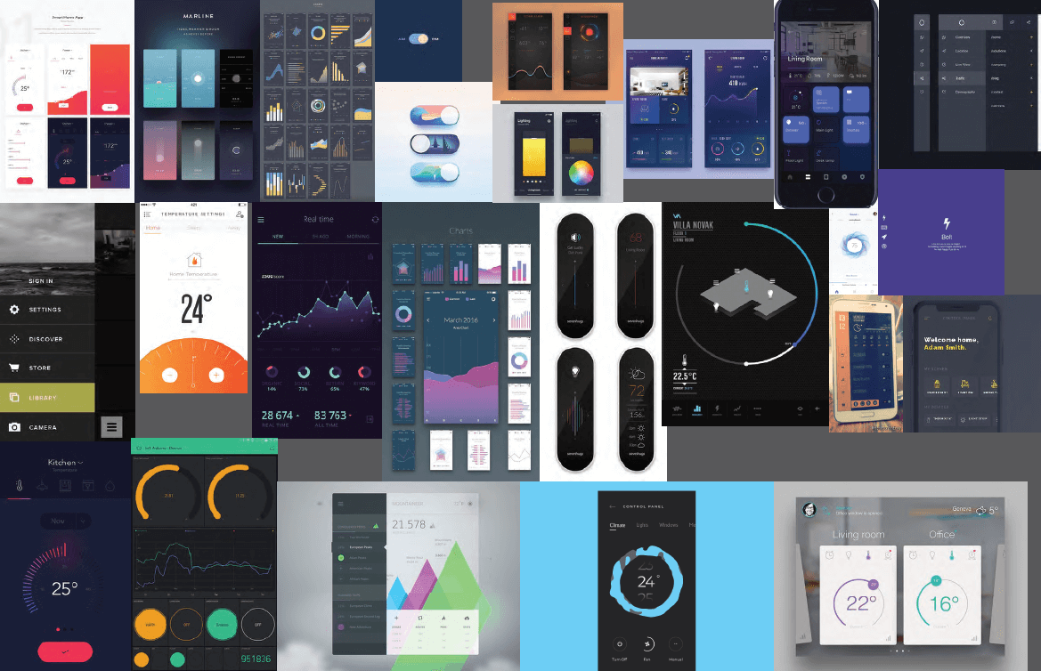smart screen mood board 